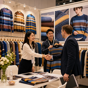 Pull en maille <span class=keywords><strong>rayé</strong></span> à col polo pour <span class=keywords><strong>homme</strong></span>, pull tricoté sur mesure, pull OEM, tricot en gros, pull tricoté <span class=keywords><strong>rayé</strong></span> à col en V oversize - Product Image 6