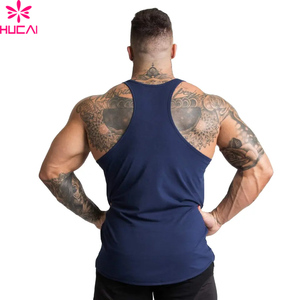 Vente en gros de vêtements de sport Débardeurs fuselés pour hommes Offre Spéciale vêtements d'entraînement Stringers de musculation de fitness personnalisés - Product Image 2