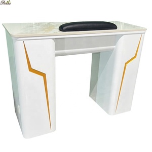 2026 Novo Design Prego Spa Móveis Acetona Resistente Único Manicure Mesa Salão com Capuz - Product Image 4