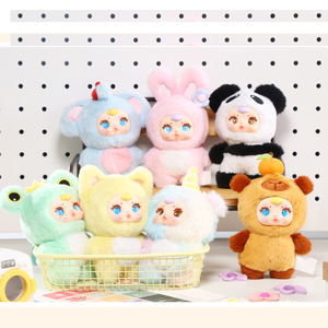 Genuino simpatico giocattolo originale Pop Mart Blind scatola amaretto VOL.3 <span class=keywords><strong>serie</strong></span> ha un Set scatola mistero di peluche B - Product Image 3