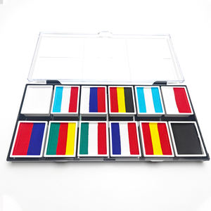 Kit <span class=keywords><strong>de</strong></span> peinture faciale pour la Coupe du monde Mei Shang : Fan <span class=keywords><strong>de</strong></span> football Non toxique pour les <span class=keywords><strong>jeux</strong></span> (Europe et États-Unis) - Product Image 4