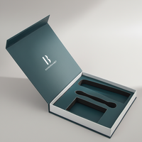 Emballage en papier pour rasoir barbe 5 à 7 jours, Kit de rasage personnalisé fait à la main, coffret cadeau, boîte d'emballage en papier, 500 pièces