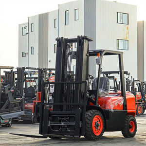 Carretilla elevadora diésel de 3 toneladas, 3000mm, 3 toneladas, capacidad de elevación, horquillas de cambio lateral, montacargas de motor diésel, compatible con CE y EPA - Product Image 1