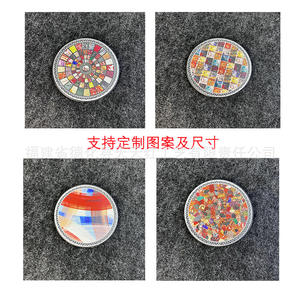 Posavasos Redondo de Cerámica Quanzhou 202305, Aislante del Calor, Grueso, con Diseño, para Cocina y Comedor - Product Image 4