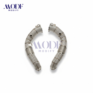 Tubo de Escape de Acero Inoxidable 304 para BMW X6M E71 (2009-2014) S63 4.4L Twin Turbo |   Tubo de Escape de Alto Rendimiento para Carreras - Product Image 1