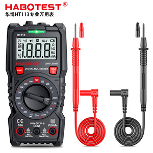 Habotest HT113 Manual Digital Multimeter Low Price 600V DMM Tester <strong>Tool</strong> for Mobile Phone &amp; Car Repair <strong>Best</strong> Sale - Product Image 1