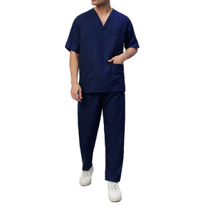Bata de Hospital Cómoda, Tejida, 100% Algodón, Diseñada para Uso Diario, Proporciona Movimiento Fácil, Sensación Suave, Aspecto Profesional - Product Image 2