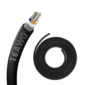 Zhong Hua Jiang 16AWG 1.5mm² CNC <b>Wire</b> UL2464 16 Gauge 5 Core Cable <b>Electrical</b> Shielded Chain <b>Wire</b> for CNC Router Machine - Product Image 1