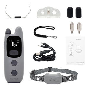 2025 Neuestes wiederauf lad bares IPX7 Hunde trainings halsband Static <span class=keywords><strong>Shock</strong></span> Fernbedienung Anti-Barking-Gerät 300m Reichweite Multifunktion - Product Image 5