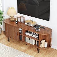 Meja TV Rantai Bundar Modern, Dapat Disesuaikan, Furnitur Ruang Tamu, Langsung dari Pabrik