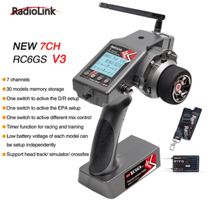 Radiolink RC Transmitter đài phát thanh rc6gs V3 7 kênh Gyro Receiver r7fg <span class=keywords><strong>2.4GHz</strong></span> Transmitter điều khiển đài phát thanh thuyền Xe Tải xe - Product Image 3
