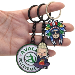 Llavero de Metal Personalizado con Logotipo, de Aleación de Zinc, con Esmalte Suave y Duro, Venta al Por Mayor - Product Image 4