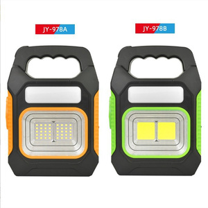 IP65 Solar Light Emergency Handheld <span class=keywords><strong>Lamp</strong></span> USB Oplaadbaar Plastic Handmatig Outdoor Camping LED-lantaarn Multifunctioneel tentlicht - Product Image 1