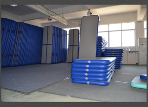 Matras Yoga senam jalur udara tiup, matras 3/4/5/6m PVC untuk kebugaran - Product Image 5