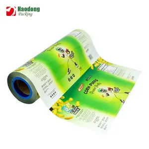 Matte OPP Salad Packaging Film Rolls Matte PET LLDPE Vivid Printing Frozen Food Packing Film