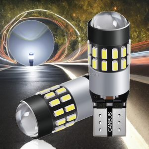 หัวเผาป้ายทะเบียนรถยนต์12V 3014 30smd W5W ไม่มีขั้วหลอดไฟ LED T10ไม่มีข้อผิดพลาดโรงงานใหม่ - Product Image 3