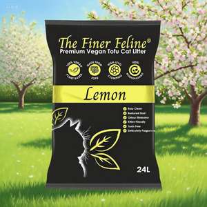 2025 OEM y ODM Fábrica al por mayor Nueva tendencia Premium Cat Litter-6L Tofu Arena para gatos Agua de fusión sin polvo hecha de planta de soja - Product Image 6