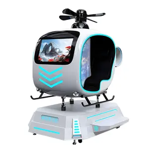 2024 thực tế ảo VR Máy bay mô phỏng máy bay thiết bị giải trí ảo VR chuyến bay trong nhà 360 máy bay trò chơi