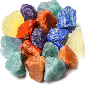 Großhandel: Natürliche, verschiedene Heilsteine für Yoga – Gemischte Materialien, roher Rosenquarz, Amethyst, Kristall-Rohsteine - Product Image 2