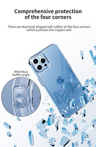 <span class=keywords><strong>Coque</strong></span> transparente originale 21 <span class=keywords><strong>Evo</strong></span> pour Apple iPhone 15 Pro 15 Pro Max, <span class=keywords><strong>coque</strong></span> de protection pour iPhone 14 13 Pro 12Pro - Product Image 4