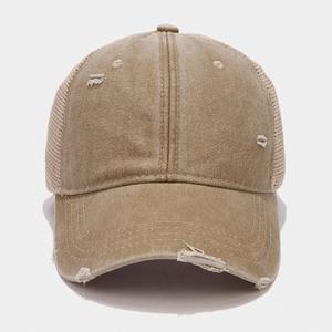 Casquette de baseball classique sportive en coton, ajustable, unie, avec logo brodé personnalisé - Product Image 4