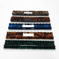 Support de tuiles de mahjong portable en acrylique Eden Tortoise en forme de U, pour 4 joueurs, professionnel, moderne, pour club, maison, famille, table