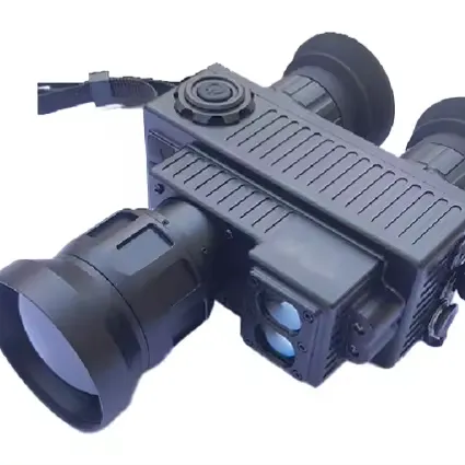 نظارات رؤية ليلية بكاميرا تصوير حراري بالأشعة تحت الحمراء وتقنية rangefinder من سلسلة البينوكولار HKP-380DB