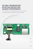 Répartiteur PoE 10/100 Mbps en plastique étanche pour extérieur, non isolé, 48V vers 12V 1.2A, pour caméra réseau IP