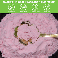 Poudre de fleur de cerisier soluble dans l'eau, marque privée, qualité alimentaire, poudre de fleur de sakura pure