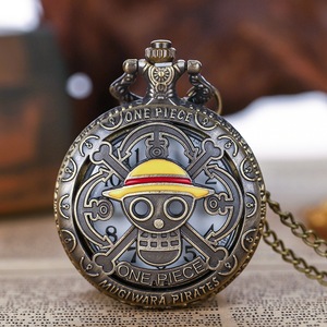Orologio al quarzo digitale in lega antica 45mm con cinturino in metallo grande orologio da appendere con tasca personalità alla moda - Product Image 1