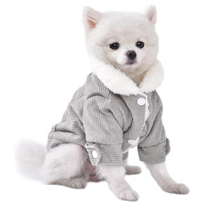 Winter Dicker Lammfell-Komfort-Hundemantel Warme Geburtstags- und Weihnachtsjacke für Kleine Rassen Kaltwetter-Haustierbekleidung - Product Image 2