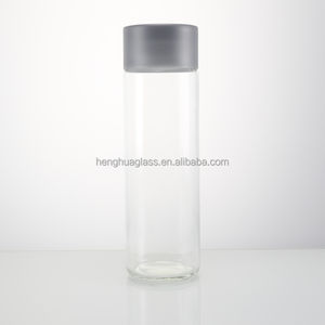 <span class=keywords><strong>ขวด</strong></span>แก้วใส่น้ำแร่สไตล์ <span class=keywords><strong>VOSS</strong></span> 12oz 350ml 355ml ใส่น้ำผลไม้ขวดแก้วพร้อมฝาพลาสติก - Product Image 3