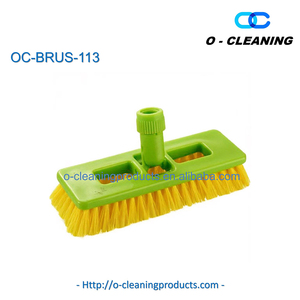 Brosse à récurer pivotante en plastique pour la maison O-Cleaning, brosse de nettoyage de carreaux/coulis à poils durs, épurateur rotatif pour coulis/douche/sol/baignoire - Product Image 3