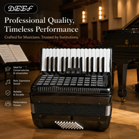 Accordéon à 30 touches et 48 basses, cadre en érable, accordéon à clavier pour débutants, OEM personnalisé
