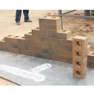 Automatic Hydraulic Compressed Earth Mud Clay Eco Adobe Interlocking Interlock Block Brick Making Machine Price For Sale