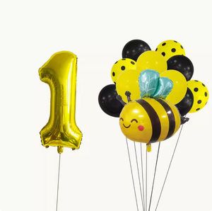 Globos de Cumpleaños, Artículos para Fiestas, Dibujos Animados, Número de 40 Pulgadas, Ramos para Niña o Niño. - Product Image 3