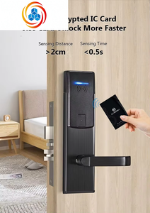 Serrure de porte électronique intelligente pour hôtels, avec carte RFID, en acier inoxydable - Product Image 6