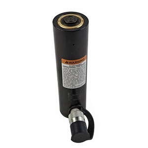 Vérin hydraulique RAC202 équivalent à Enerpac 20 tonnes, course de 50 mm, cylindre simple effet en aluminium avec selle amovible pour travaux de pressage - Product Image 1
