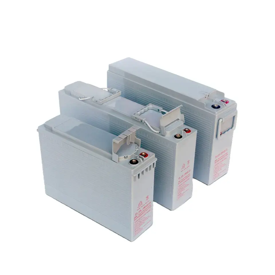 12V 55ah 75ah 90ah 100ah 105ah 135ah 150ah 165ah 170ah 180ah 200ah Telecombatterij Front Terminal Gelbatterij