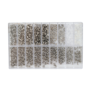Accesorios para Gafas, Tornillos, Almohadillas Nasales de Silicona, Repuestos para Gafas, Destornillador Pequeño, Herramientas de Reparación, Pinzas Pequeñas SL04 - Product Image 5