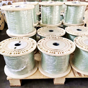 Tige en fibre de verre FRP non métallique 0,4 mm 0,5 mm 0,8 mm pour renforcement de câble optique – Usine d'origine chinoise - Product Image 1
