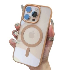 <span class=keywords><strong>Coque</strong></span> de téléphone portable <span class=keywords><strong>Apple</strong></span> magnétique <span class=keywords><strong>transparente</strong></span> simple anti-chute - Product Image 2