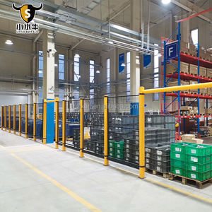 Macchina per dissuasori flessibili in plastica industriale a protezione della barriera di traffico per macchine robotiche e sicurezza - Product Image 1