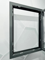 Ventanas Abatibles y Oscilobatientes de Aluminio con Rotura de Puente Térmico y Marco Delgado Penjoy, con Vidrio Templado de Diseño Moderno para Cocina y Uso en Villas