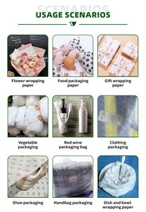 Fogli di Carta Antigrasso Personalizzati con Design Vintage, Carta Anti-Grasso per Confezionamento Alimenti - Product Image 6