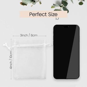 OEM Factory Custom Logo Organza Pouches Bulk Drawstring Mesh Jewelry Bags Sheer Fabric <b>Gift</b> <b>Wrap</b> for <b>Wedding</b> Party Branding ODM - Product Image 2
