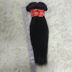 Letsfly短束便宜批发20支实惠工厂批发50克/支10英寸处女巴西人发束 - Product Image 6