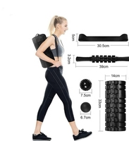 Rouleau de massage musculaire en mousse EVA ou EPP personnalisé avec logo, vente en gros, écologique, pour le yoga, la remise en forme et la relaxation musculaire