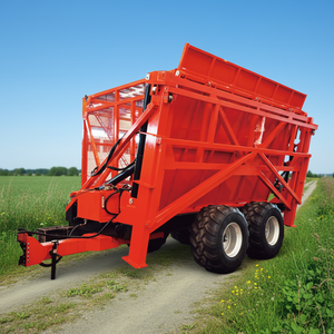 <span class=keywords><strong>Remolque</strong></span> Agrícola Hidráulico de Doble Eje Marca KF 2026, Nuevo, para Cosecha de Caña de Azúcar, con Alta Productividad - Product Image 4