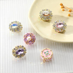 Perles en vrac en gros industrie lourde accessoires de bijoux faits à la main perles en vrac haut de gamme accessoires en cristal fantaisie matériaux - Product Image 1